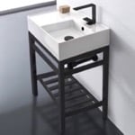 Scarabeo 5117-CON2-BLK Sink Finish