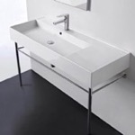 Scarabeo 5121-CON 48 Inch Console Sink, Modern