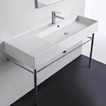 Scarabeo 5122-CON Modern Console Sink, 48 Inch
