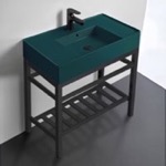 Scarabeo 5123-E-CON2-BLK Sink Finish