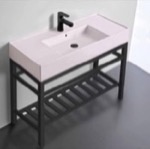 Scarabeo 5124-49-CON2-BLK Sink Finish