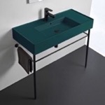 Scarabeo 5124-G-CON-BLK Sink Finish