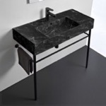 Scarabeo 5124-G-CON-BLK Sink Finish