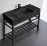 Scarabeo 5124-49-CON2-BLK Sink Finish