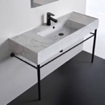 Scarabeo 5125-G-CON-BLK Sink Finish