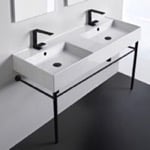 Scarabeo 5143-F-CON-BLK Sink Finish