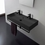 Scarabeo 8031/R-120B-49-TB-BLK Sink Finish