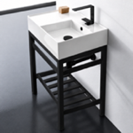 Scarabeo 5117-CON2-BLK Sink Finish