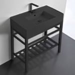 Scarabeo 5123-E-CON2-BLK Sink Finish