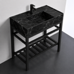 Scarabeo 5123-E-CON2-BLK Sink Finish