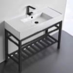 Scarabeo 5124-E-CON2-BLK Sink Finish