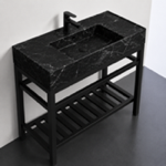 Scarabeo 5124-49-CON2-BLK Sink Finish
