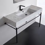 Scarabeo 5125-F-CON-BLK Sink Finish