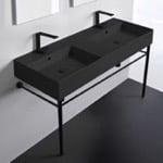 Scarabeo 5143-49-CON-BLK Sink Finish