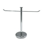 StilHaus 900 Towel Stand, Short Tabletop, Brass