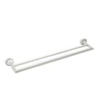 StilHaus ME05.2-36 Double Towel Bar, 24 Inch, Satin Nickel