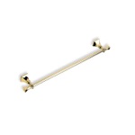 StilHaus PR05-16 Gold Finish 24 Inch Brass Towel Bar