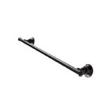 StilHaus SM45-23 Towel Bar, Black, Brass, 18 Inch