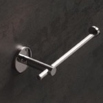 StilHaus VE11-08 Chrome Round Toilet Roll Holder