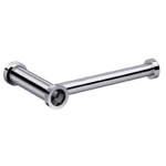 Windisch 85510CRN Chrome Toilet Roll Holder With Black Crystal