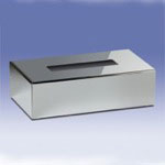 Windisch 87139 Rectangle Tissue Box Cover in Chrome