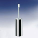 Windisch 89148 Contemporary Round Brass Toilet Brush Holder