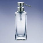 Windisch 904141 Soap Dispenser, Rounded, Tall Plain Crystal Glass