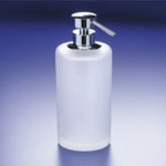 Windisch 90432M Soap Dispenser, Frosted Crystal Glass