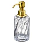 Windisch 90801O Soap Dispenser Made from Twisted Glass