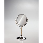 Windisch 99104 Free Standing Brass Mirror With 3x, 5x Magnification