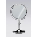 Windisch 99111 Free Standing Brass Mirror With 3x Magnification