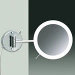 Windisch 99650/1/D Wall Mounted Makeup Mirror, Lighted