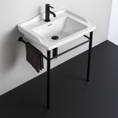 Transitional Console Sink, 26 inch