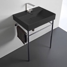 Small Modern Console Sink, 24 inch