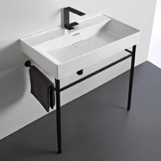 Modern Console Sink, 32 inch