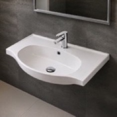 Wall Mount Sink - ADA, 26 inch, Rectangular, Modern, Ceramic