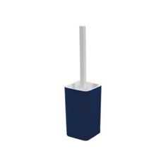Toilet Brush Holder, Contemporary, Blue