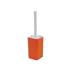 Toilet Brush Holder, Contemporary, Orange