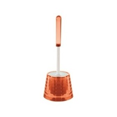 Toilet Brush Holder, Decorative, Orange