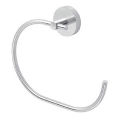 Towel Ring - Chrome, Modern, Round