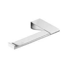 Square Polished Chrome Toilet Roll Holder