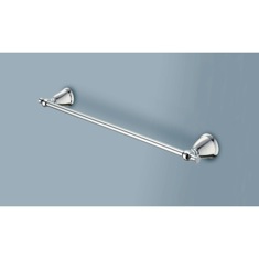 Towel Bar, 24 Inch, Polished Chrome