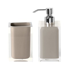 Light Turtledove 2 Pc. Accessory Set Made With Thermoplastic Resins