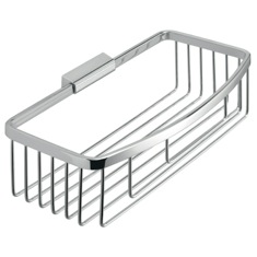 Shower Basket - Stainless Steel Wall Mounted Shower Caddy, Polished Chrome