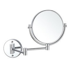 Wall Mounted 5x Makeup Mirror, Chrome