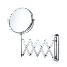 Wall Mounted 3x Makeup Mirror, Chrome