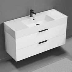 Floating Vanity, 48 inch, Modern