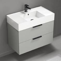 Floating Bathroom Vanity, Modern, 32 inch