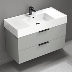40 inch Floating Bathroom Vanity, Modern