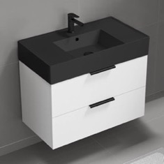 Floating Bathroom Vanity, Modern, 32 inch